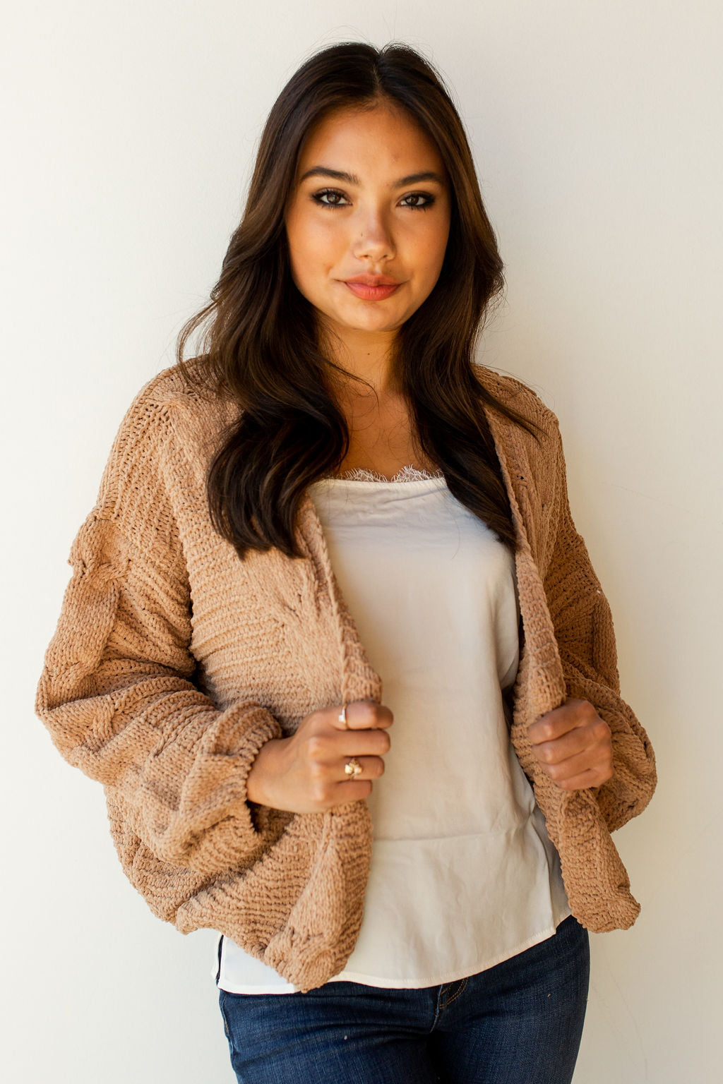 mode, scandi open cable sweater