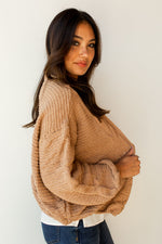 mode, scandi open cable sweater