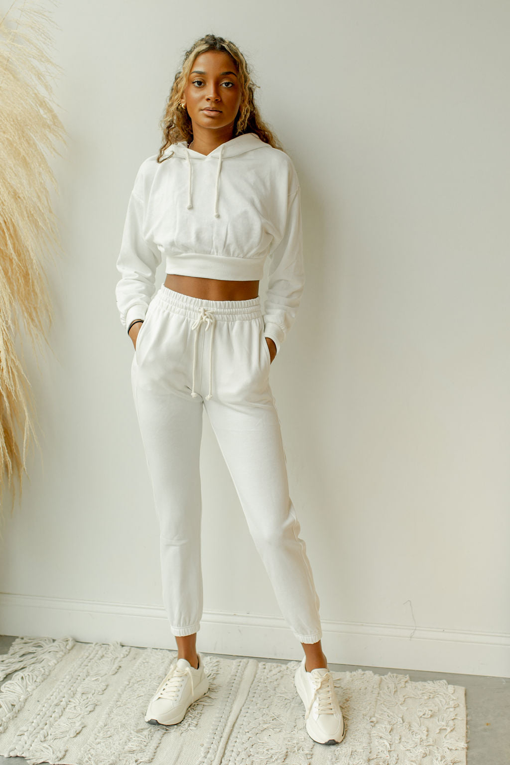 mode, weekend fit set (hoodie)