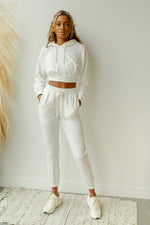 mode, weekend fit set (hoodie)