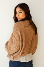 mode, scandi open cable sweater