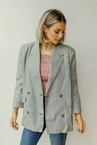 mode, dainty lines blazer