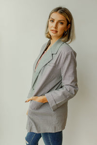 mode, dainty lines blazer