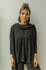 mode, meant to be set (cowlneck top)