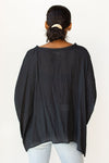 mode, smocked sleeve blouse