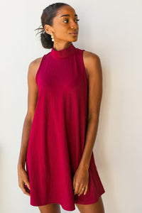 mode, Karma rib knit dress
