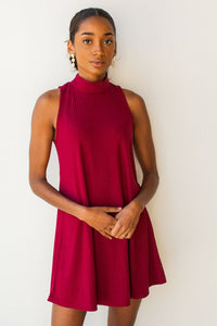 mode, Karma rib knit dress