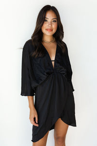 mode, go for it kimono sleeve dress