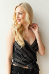 mode, smocked tie tank