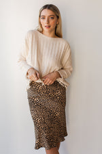mode, tassel + scallop trim sweater