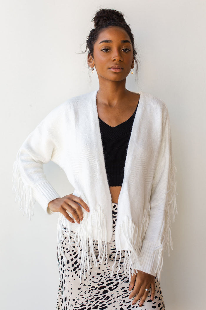 mode, trying to be fringe cardi