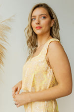mode, raquel crop woven tank