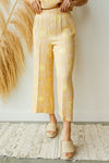 mode, paradise woven pant