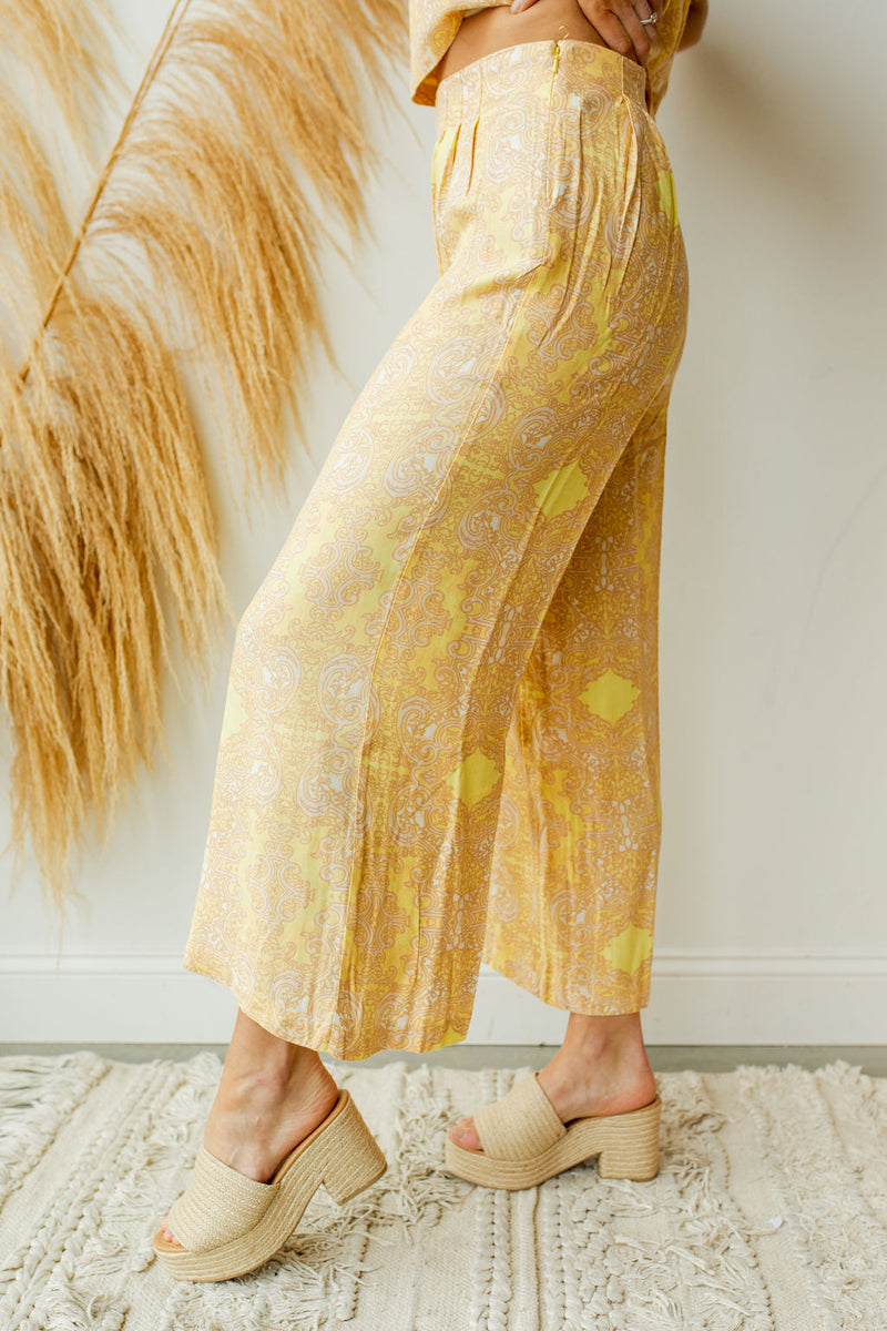 mode, paradise woven pant
