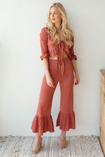 mode, delta ruffle set (top)