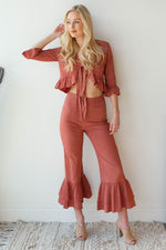 mode, delta ruffle set (top)