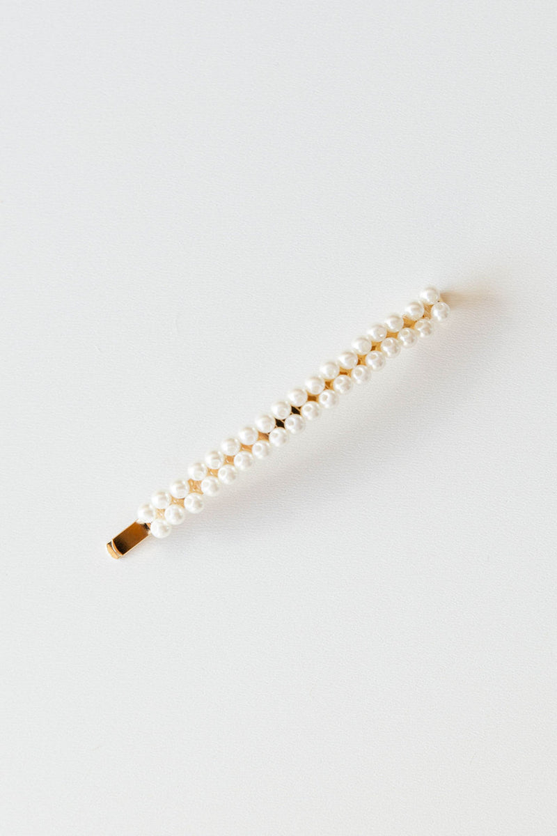 mode, pearl girl bobby pin