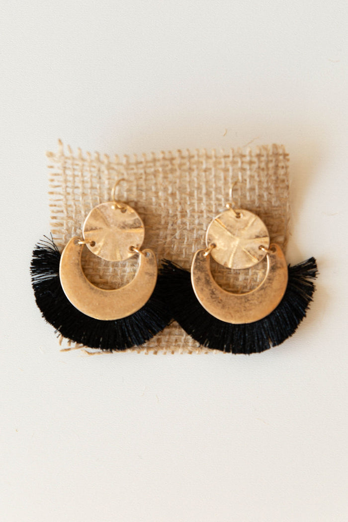 mode, perfect fit fringe earring