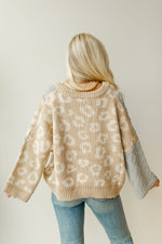 mode, leopards steps sweater