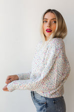 mode, color pop sweater