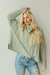mode, muted winter sweater