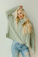 mode, muted winter sweater