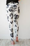 mode, midnight roses leggings