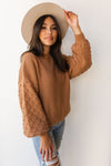 mode, ribbed balloon sleeve sweater