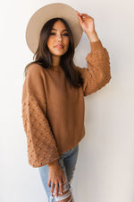 mode, ribbed balloon sleeve sweater