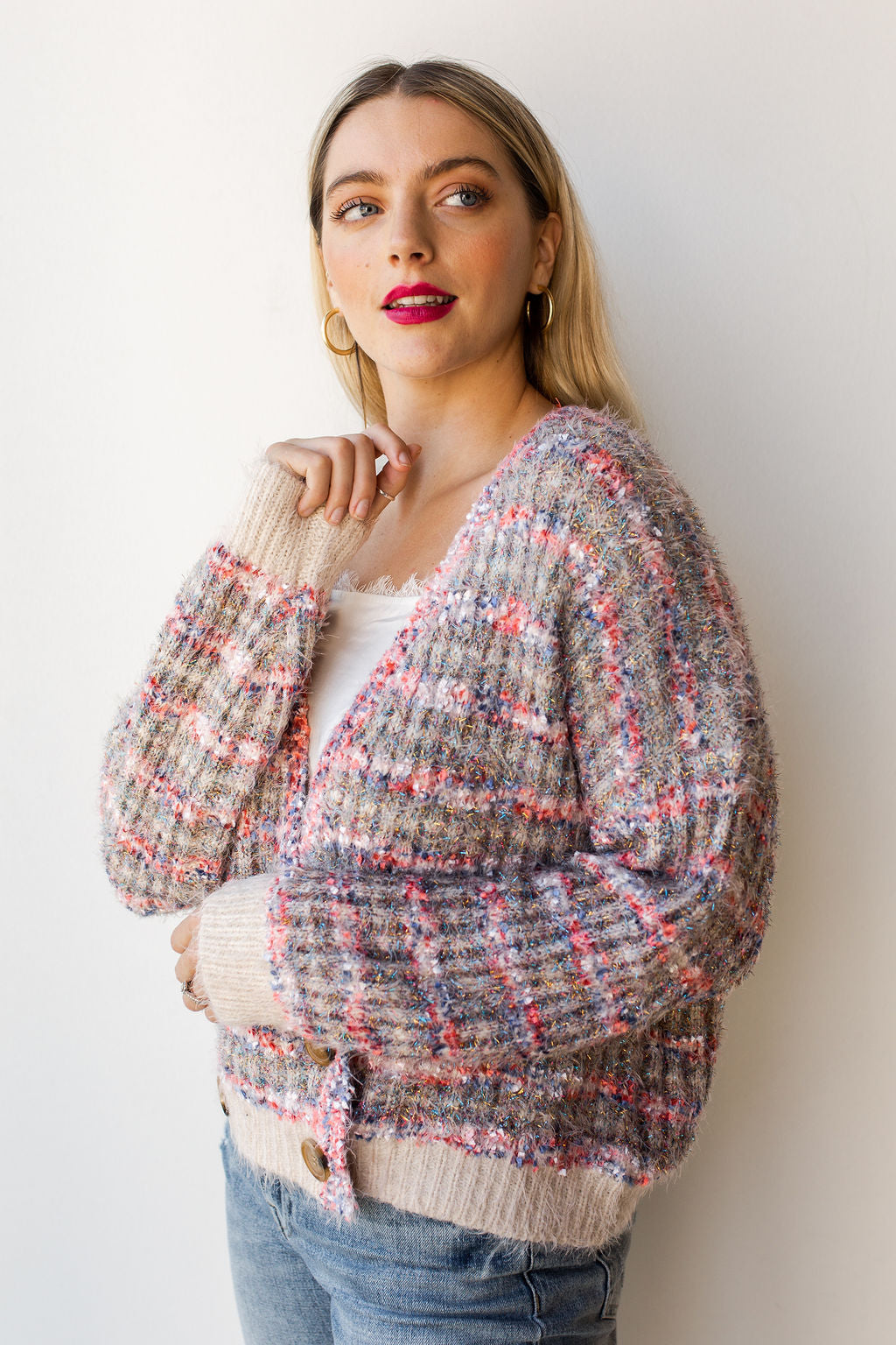 mode, shine from afar cardi
