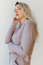 mode, hooded boxy sweatshirt