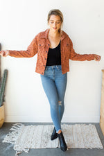 mode, star gazer cord jacket