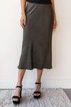 mode, sweet and simple middy skirt