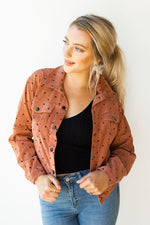 mode, star gazer cord jacket