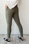 mode, ribbed legging with pockets