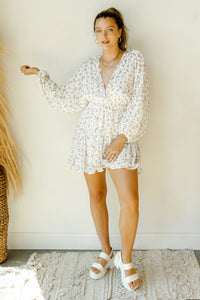 mode, forget me not dress