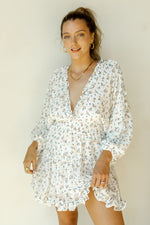 mode, forget me not dress