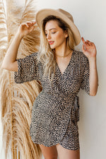mode, hot nights wrap dress
