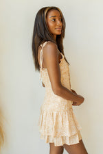 mode, wildflowers dress
