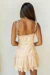 mode, wildflowers dress