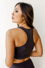 mode, stripe it sports bra