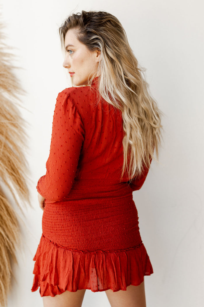 mode, wild at heart mini dress