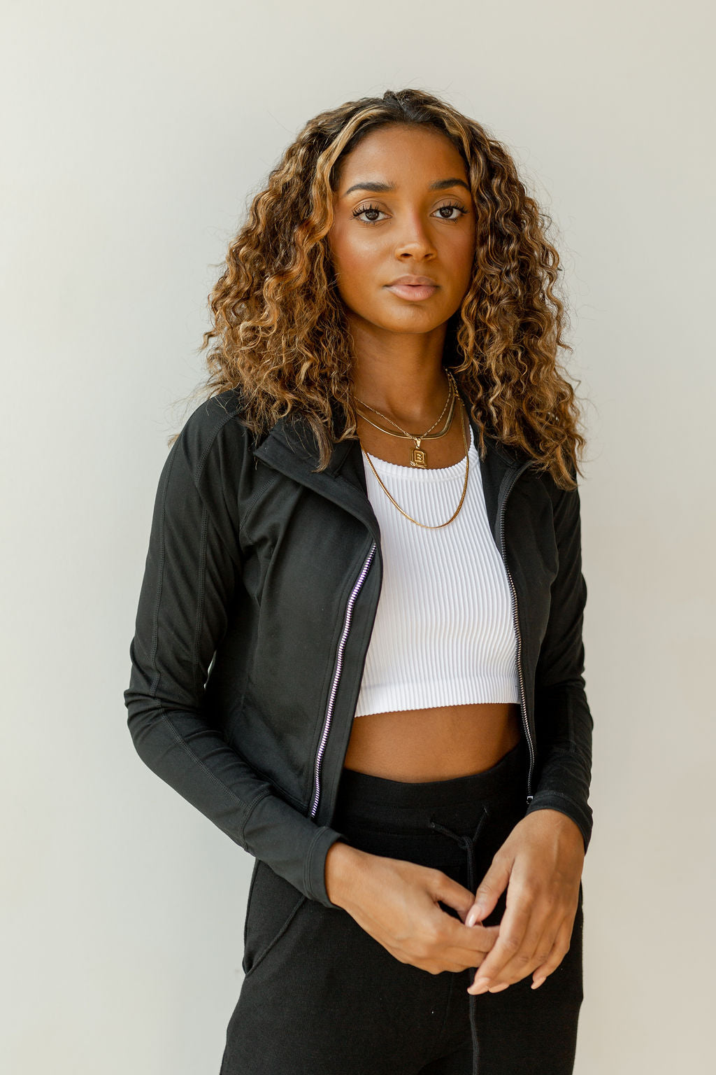 mode, get active jacket with thumbholes
