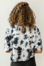 mode, lost and found tie dye tee