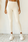 mode, highwaist essential leggings