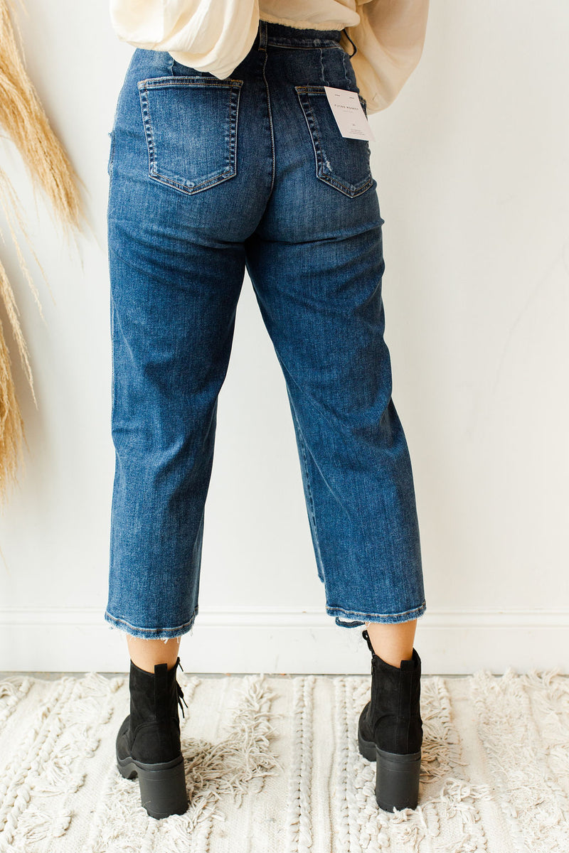 mode, super high rise pleated crop