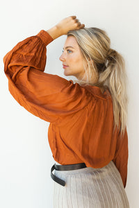 mode, honey bee satin top