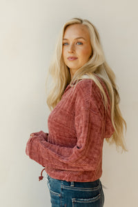 mode, thrills tie sweater