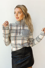 mode, Hallie rosegold zip up sweater