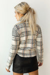 mode, Hallie rosegold zip up sweater